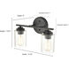 Moven 2 Light 14.25 inch Modern Gold Vanity Light Wall Light